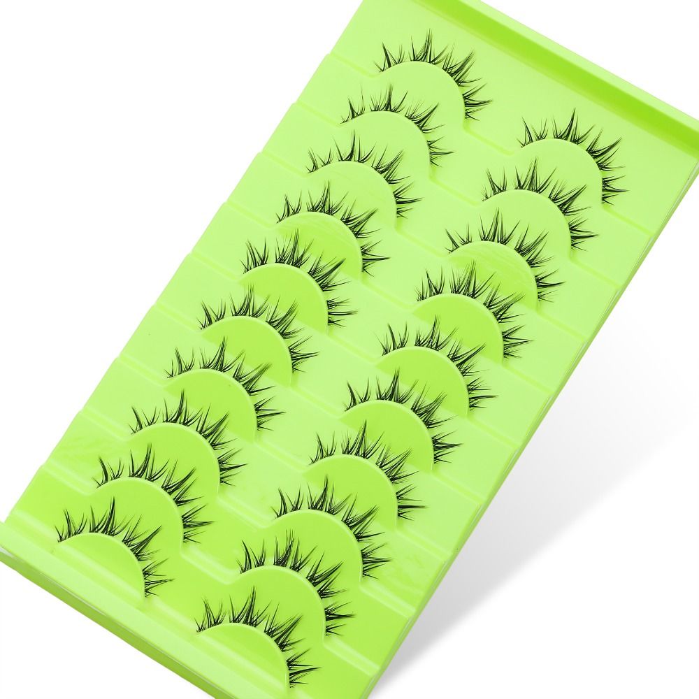 Eyelash Extension Japanese - 5 pares pacote japonês cosplay cílios