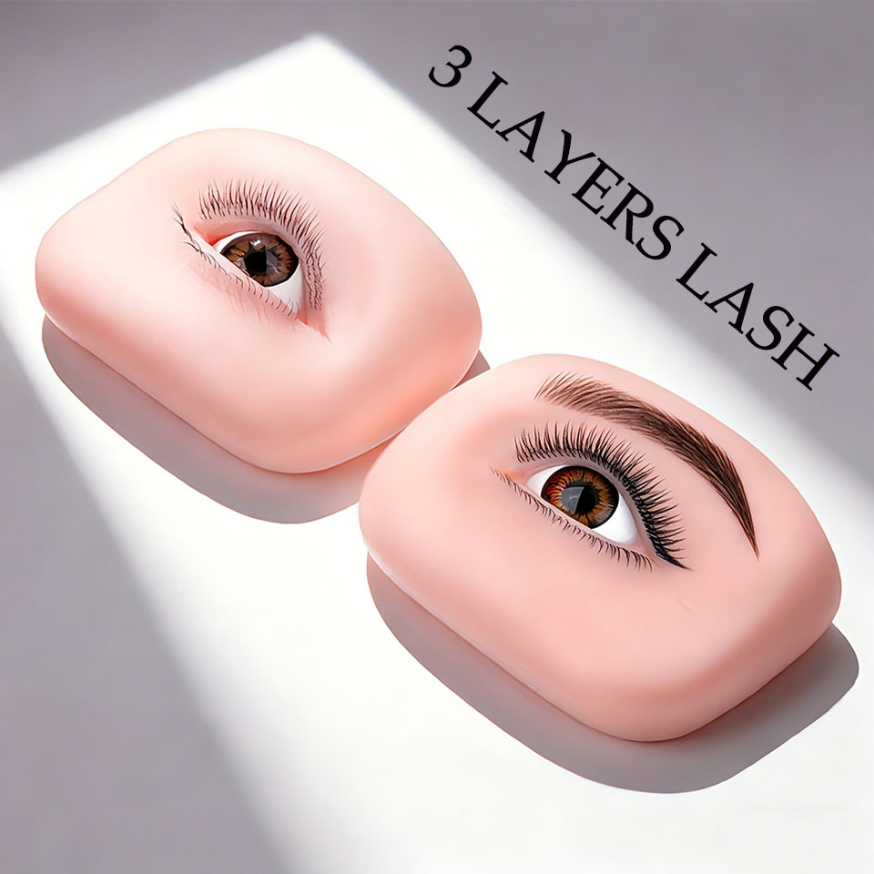 Eyelash Extension Open Eye - Nova Cabeça de Manequim Realista de