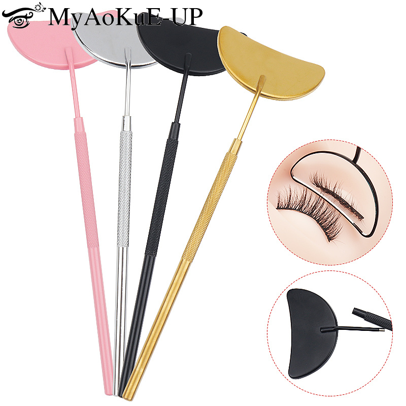 Eyelash Extension Double Lash - 1 pçs espelho de extensão de