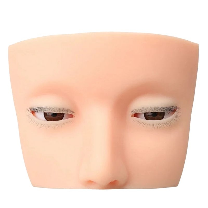 Eyelash Extension Open Eye - Nova Cabeça de Manequim de Silicone