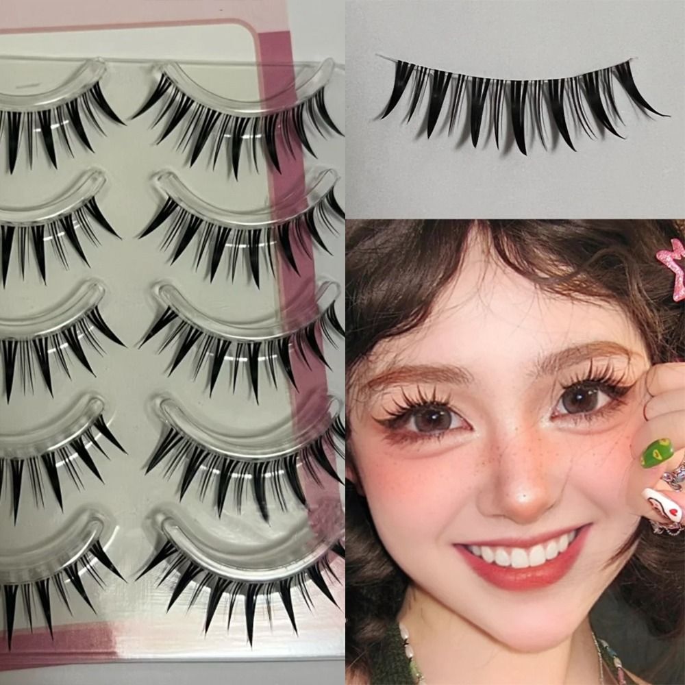 Eyelash Extension Japanese - Pacote com 5 Pares de Cílios