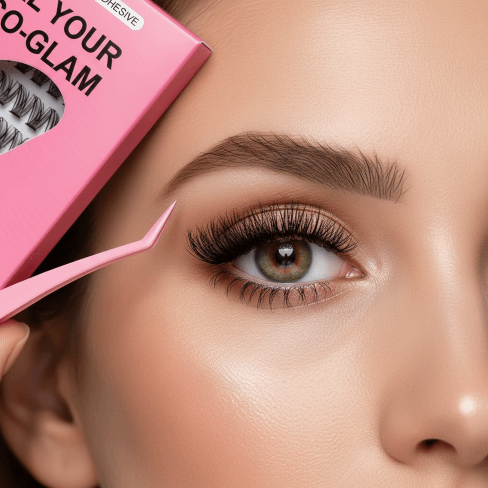 Eyelash Extension Natural - Kit de Extensão de Cílios DIY