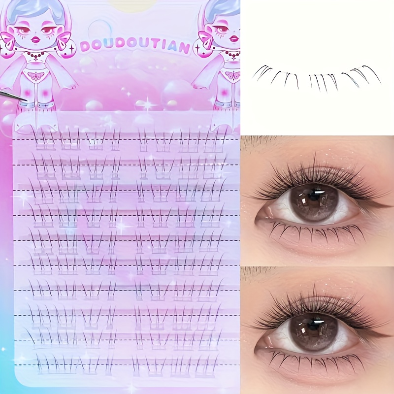 Eyelash Extension Natural - Cílios Inferiores Duoduotian Cat Paw para