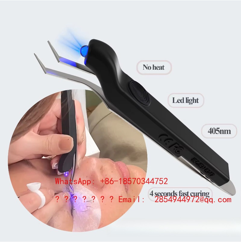 Lash Extension Tweezers - Lâmpada UV Portátil Sem Fio para