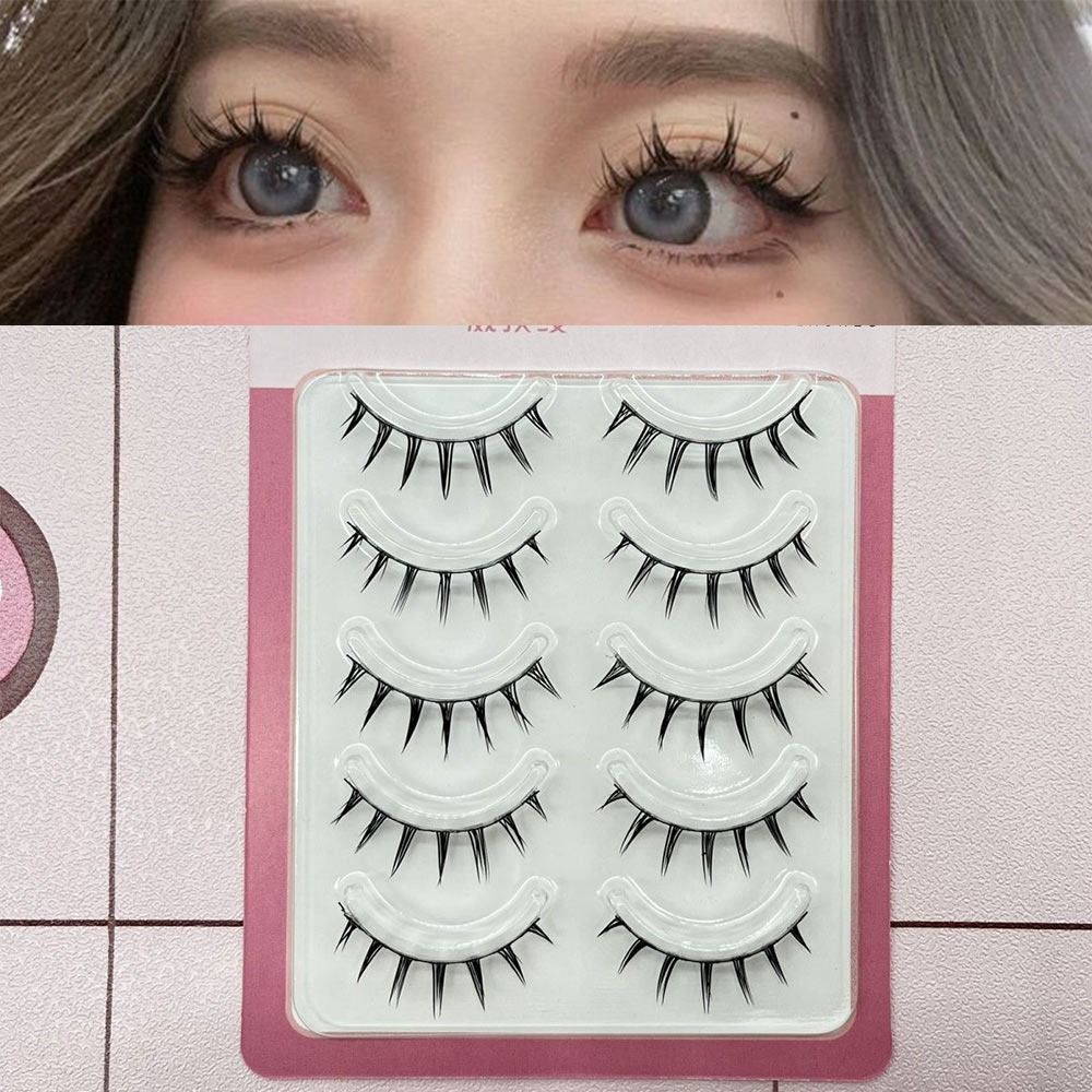 Eyelash Extension Japanese - Pacote com 5 Pares de Cílios