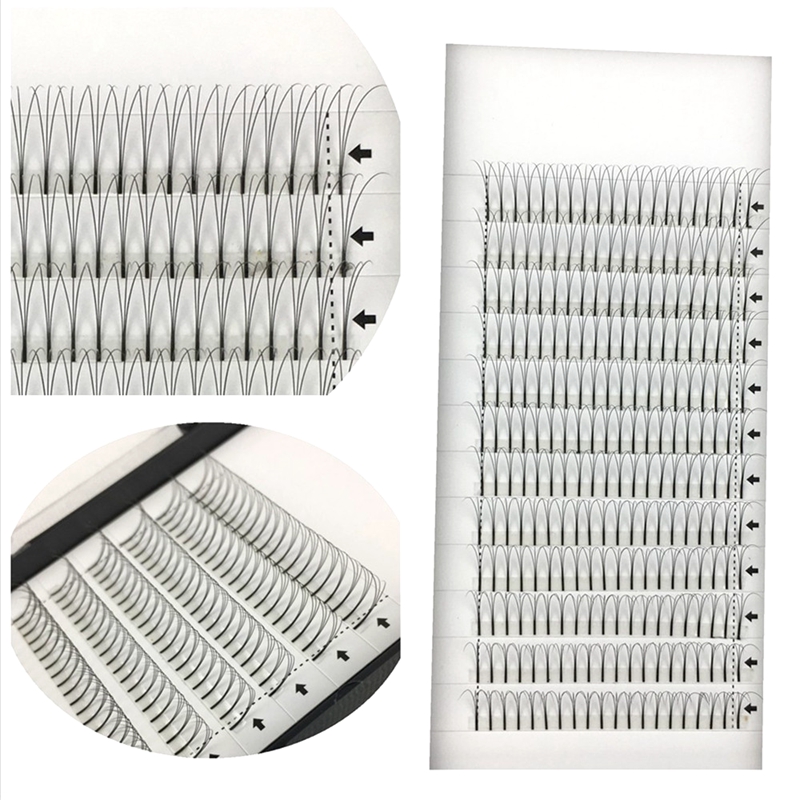 Eyelash Extension C Curl - Lash 10 peças 0.07/0.10 c/d 8-15mm