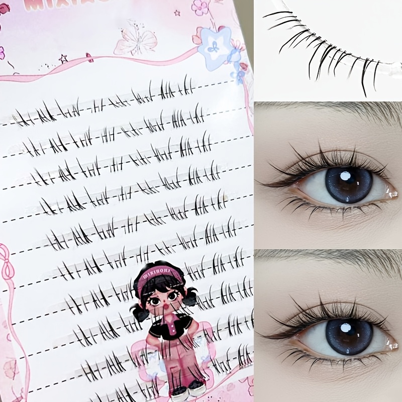 Eyelash Extension Natural - Cílios Inferiores Mixiaohe Starry Manga com