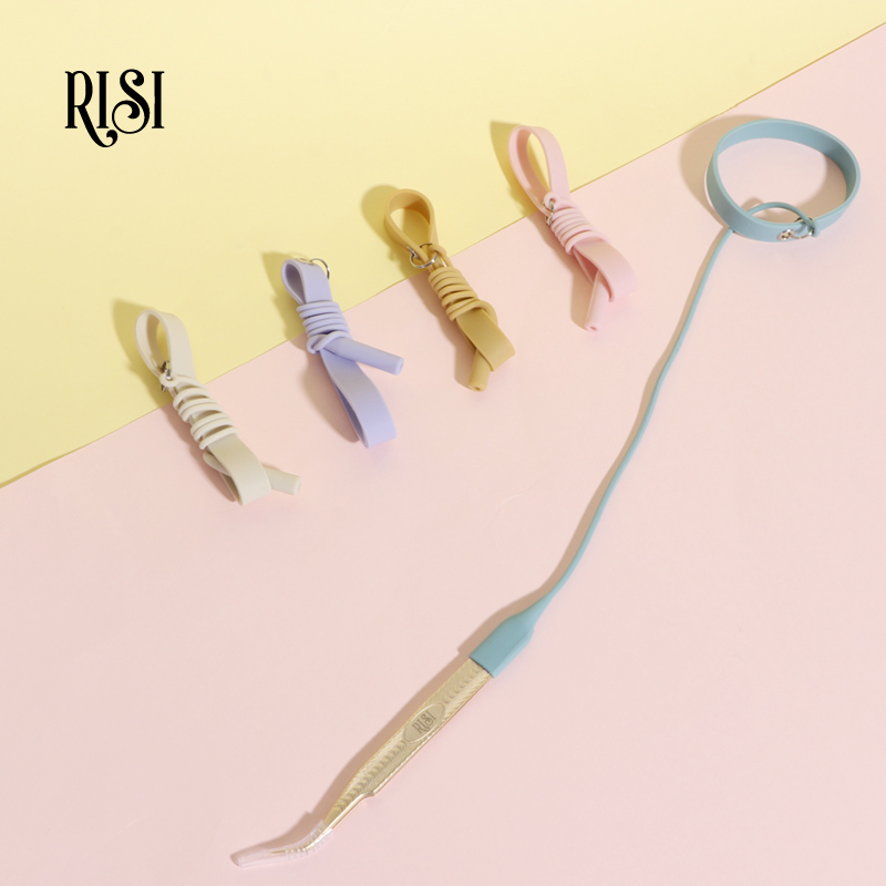 Lash Extension Tweezers - RISI Silicone Pinças Extensão Cílios Pulseira