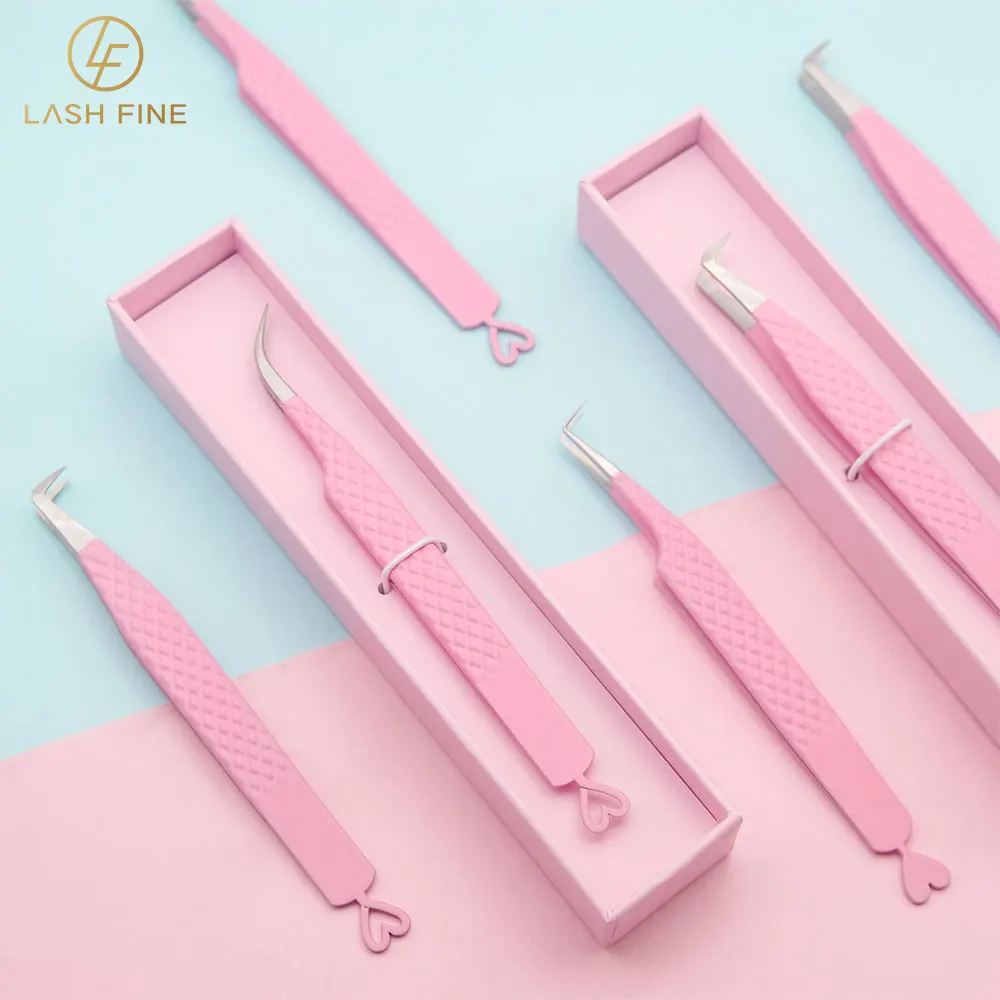 Pinça de extensão de cílios em - Lash Extension Tweezers avaliação e preço