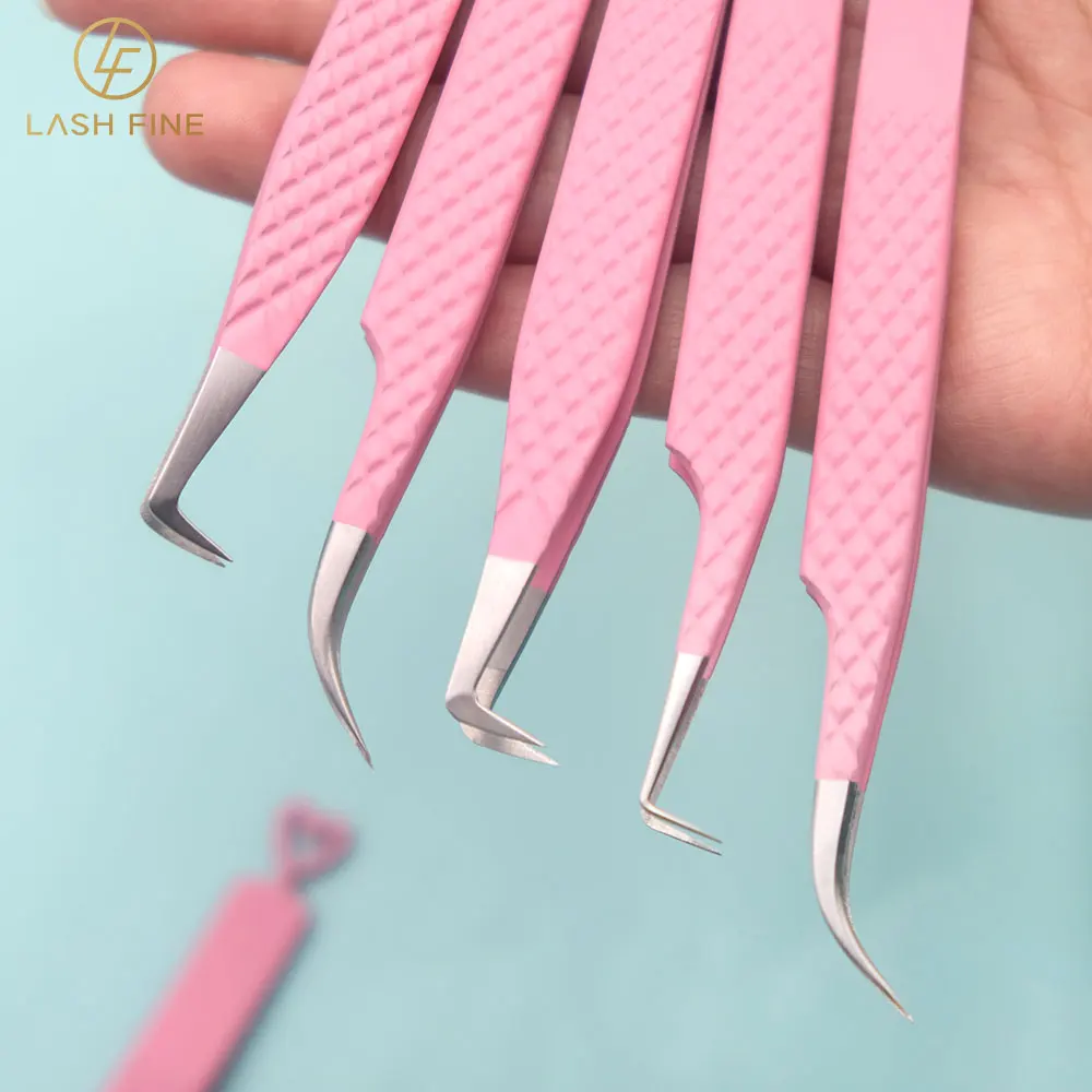 Pinça de extensão de cílios em - Lash Extension Tweezers avaliação e preço