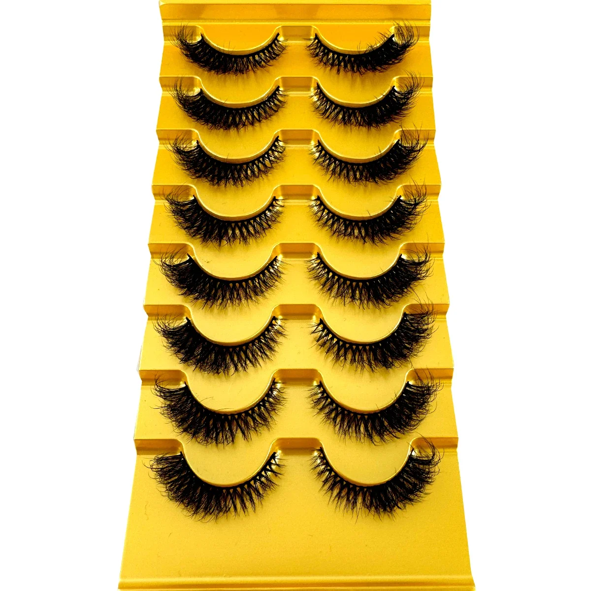 AMSDCN Novo Kit com 8 Pares de - Eyelash Extension Cat Eye Wispy avaliação e preço