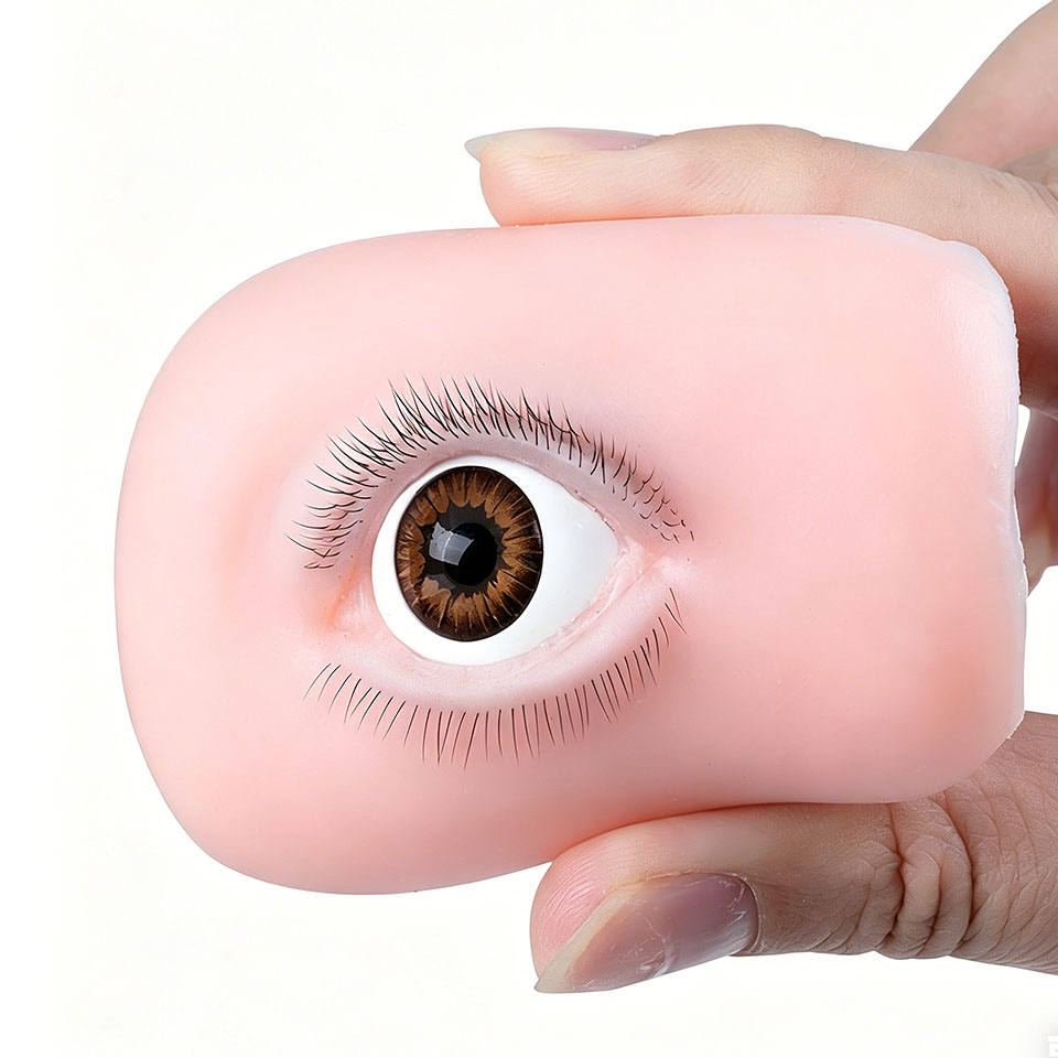 Nova Cabeça de Manequim Realis - Eyelash Extension Open Eye avaliação e preço