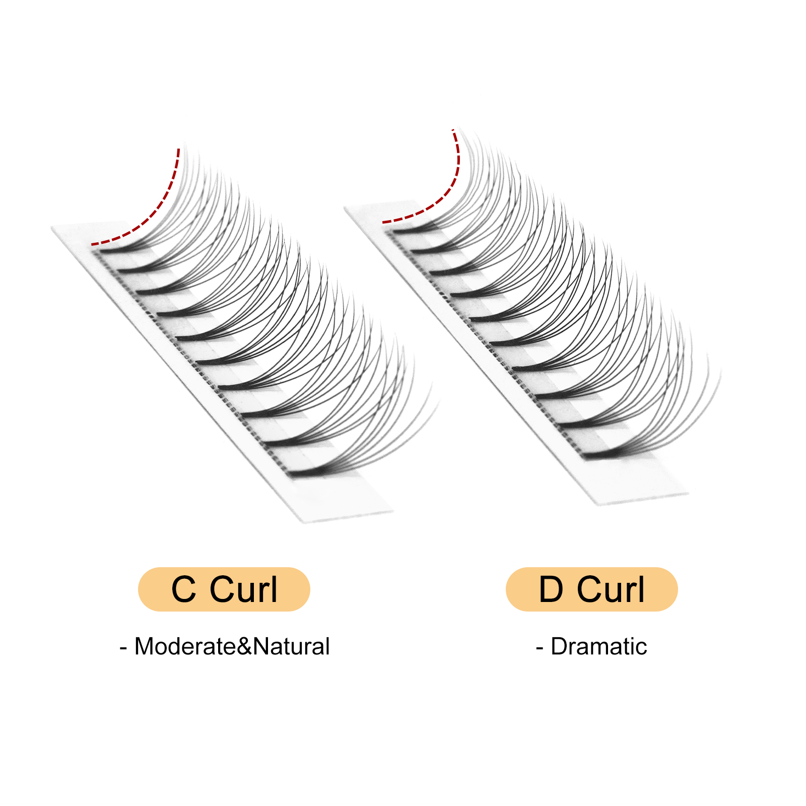 Quewel-Soft Eyelash Extensions - Eyelash Extension C Curl avaliação e preço