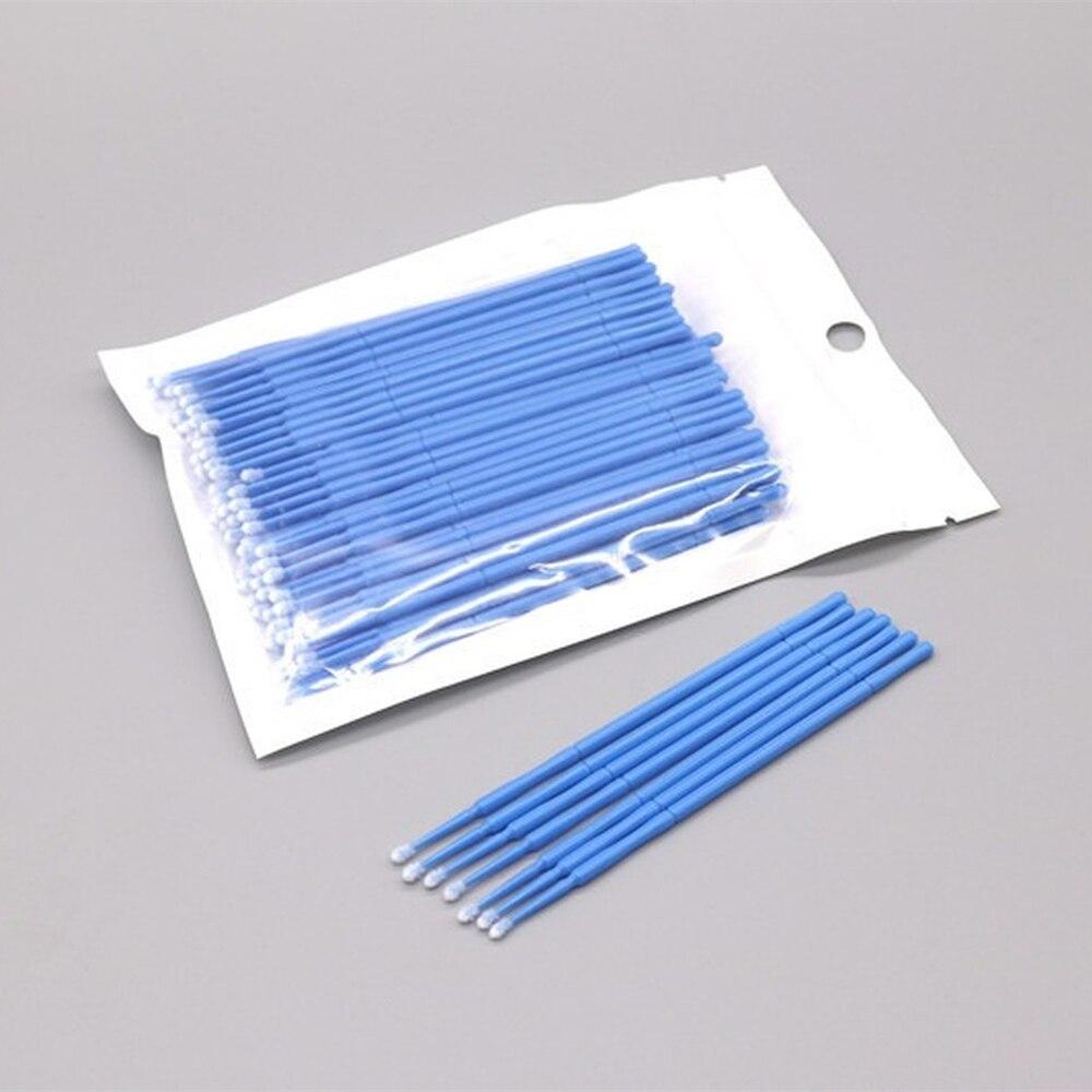 100pcs/lote Micro Escovas para - Eyelash Extension Double Lash avaliação e preço