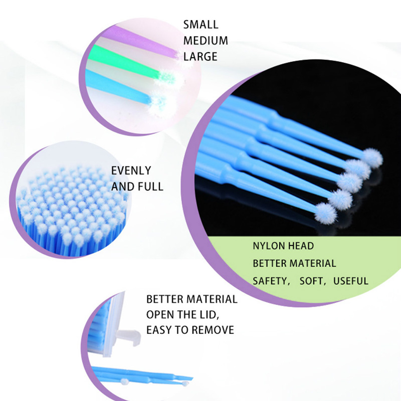 500 Unidades de Aplicadores de - Eyelash Extension Double Lash avaliação e preço