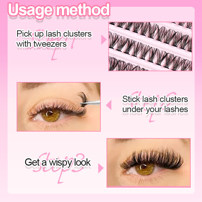 Cílios individuais para cílios - Eyelash Extension Natural avaliação e preço