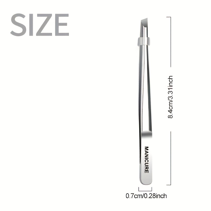 Pinça Inclinada de Aço Inoxidá - Lash Extension Tweezers avaliação e preço