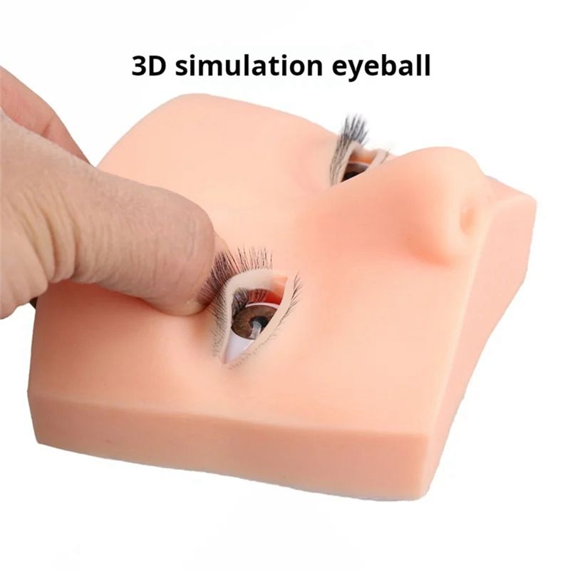 Nova Cabeça de Manequim de Sil - Eyelash Extension Open Eye avaliação e preço