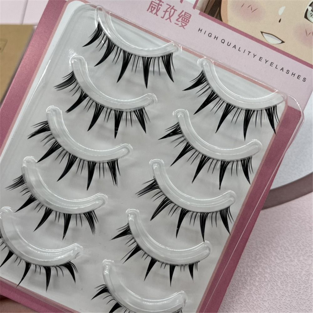 Pacote com 5 Pares de Cílios P - Eyelash Extension Japanese avaliação e preço