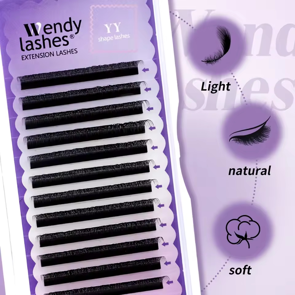 Wendy 2d yy forma c/d onda eya - Eyelash Extension C Curl avaliação e preço