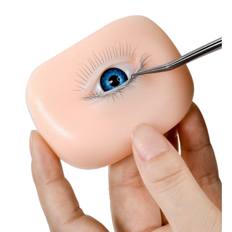 Cabeça de manequim realista de - Eyelash Extension Open Eye avaliação e preço