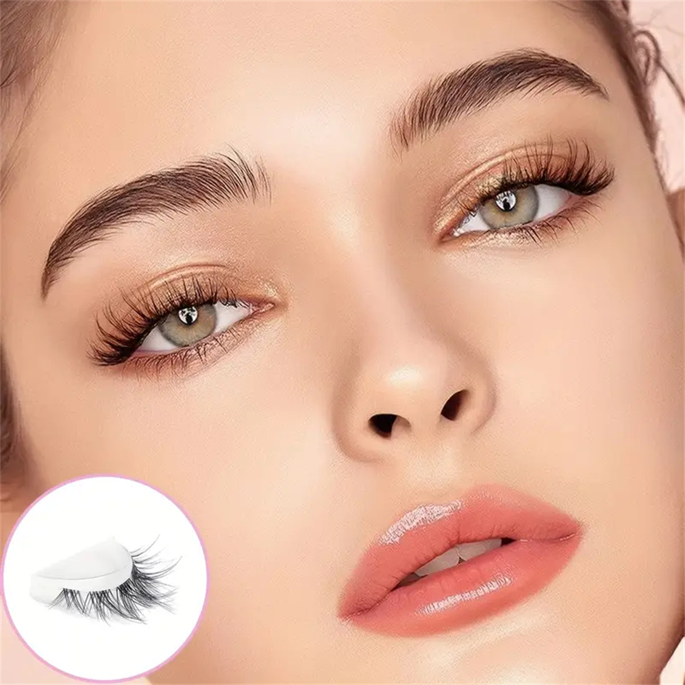 10 pares de cílios postiços cl - Eyelash Extension Cat Eye Wispy avaliação e preço