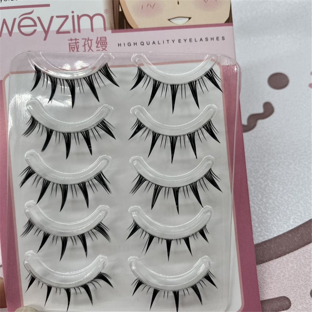 Pacote com 5 Pares de Cílios P - Eyelash Extension Japanese avaliação e preço