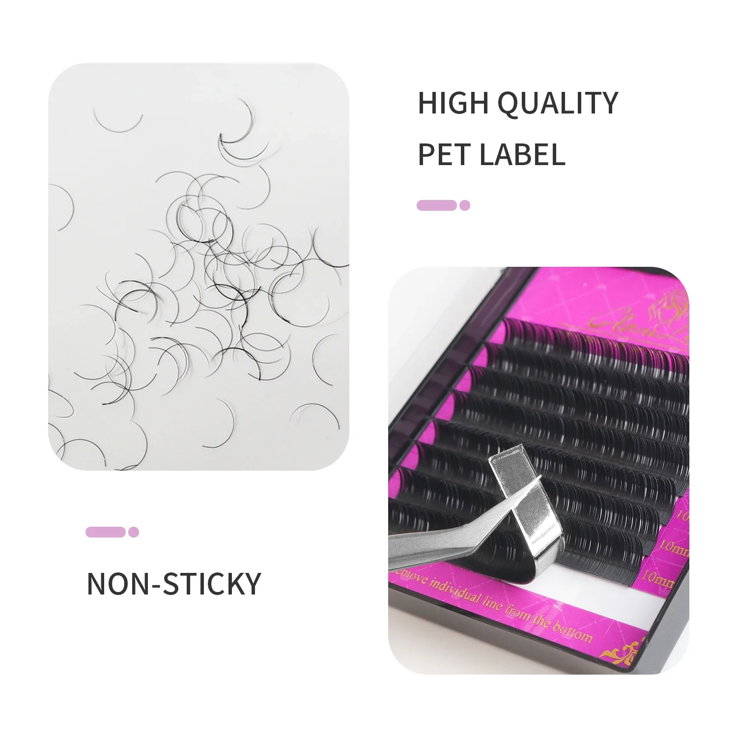 GLAMLASH Atacado 16 Linhas BCC - Eyelash Extension Single Lash avaliação e preço