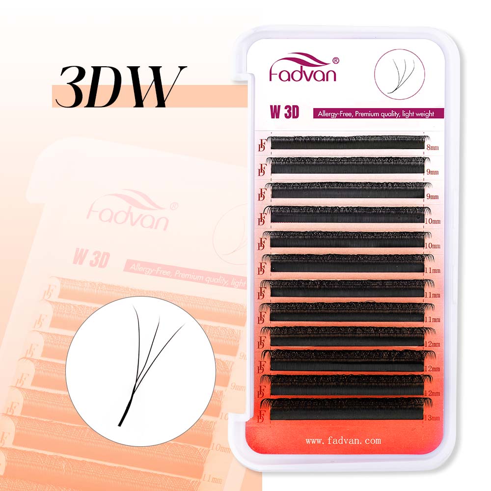 Cílios 3D FADVAN em Formato W, - Eyelash Extension C Curl avaliação e preço