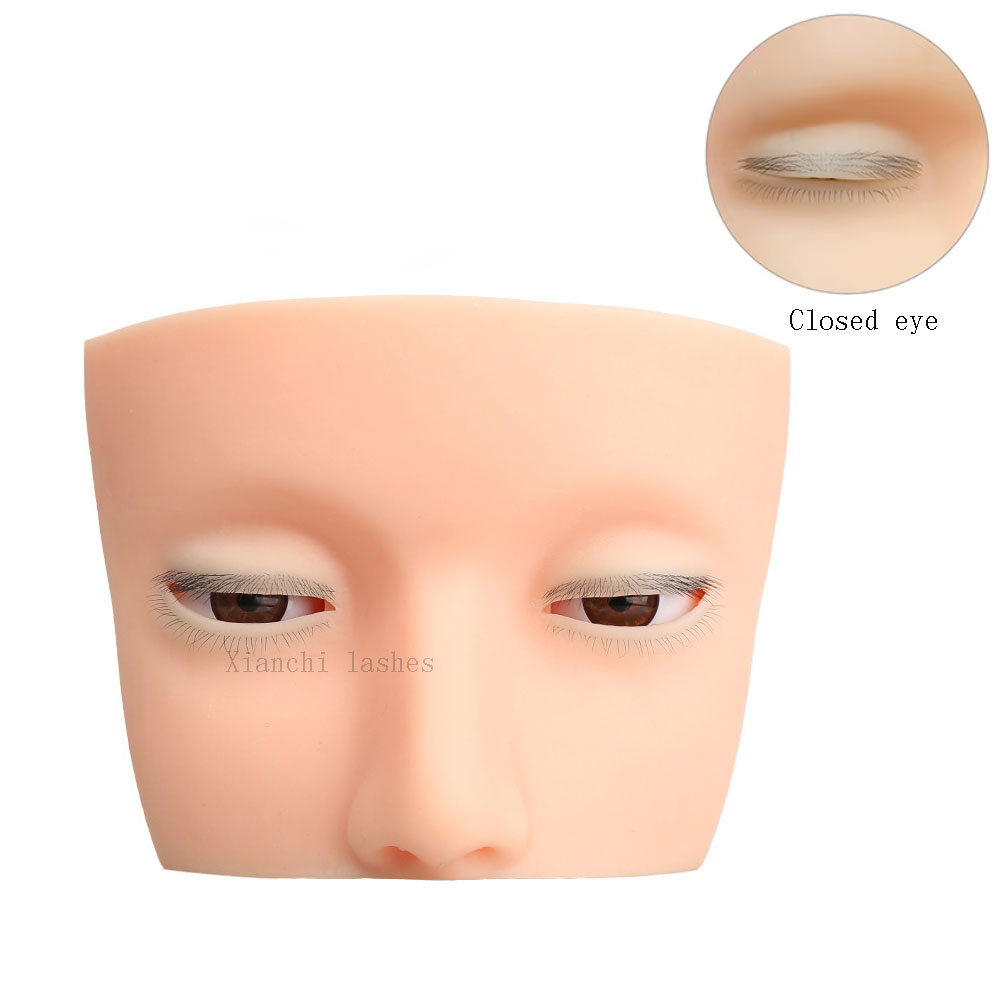 Cabeça de manequim de 4 camada - Eyelash Extension Open Eye avaliação e preço