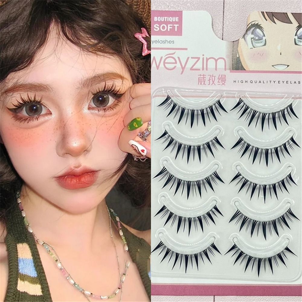 Pacote com 5 Pares de Cílios P - Eyelash Extension Japanese avaliação e preço