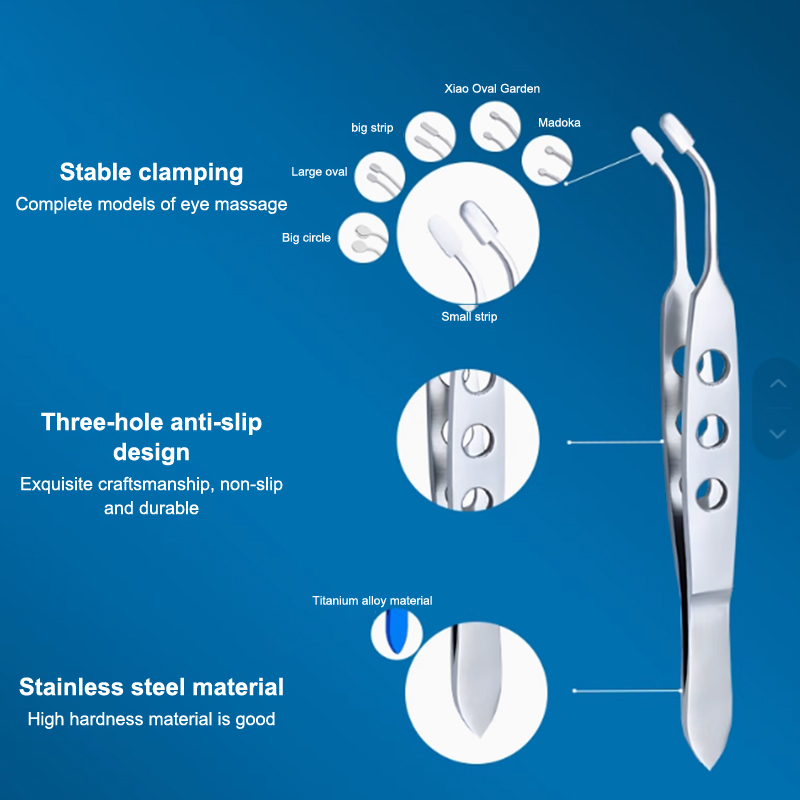 Pinça de pálpebra meibomian gl - Lash Extension Tweezers avaliação e preço