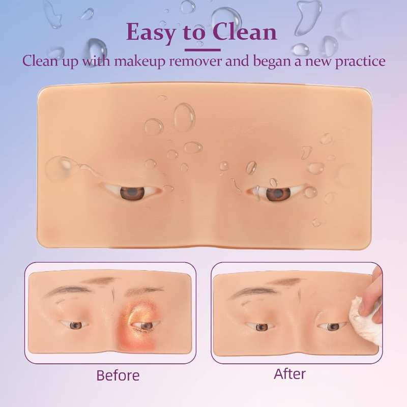 Placa de Prática de Maquiagem  - Eyelash Extension Open Eye avaliação e preço