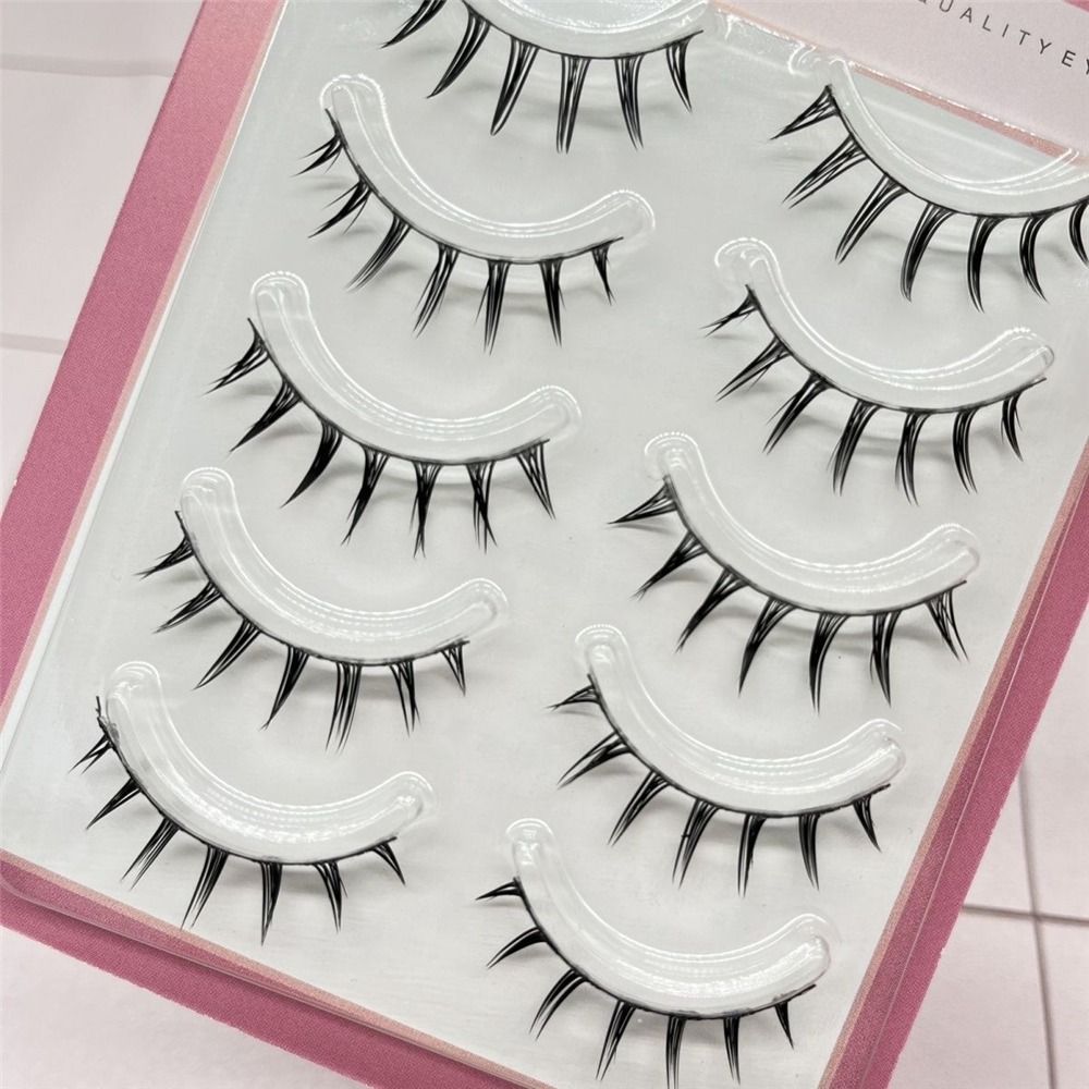 Pacote com 5 Pares de Cílios P - Eyelash Extension Japanese avaliação e preço