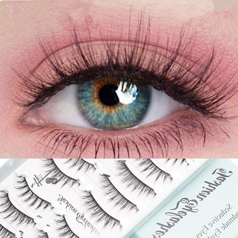 10 Pares de Cílios Postiços Na - Eyelash Extension Cat Eye Wispy avaliação e preço