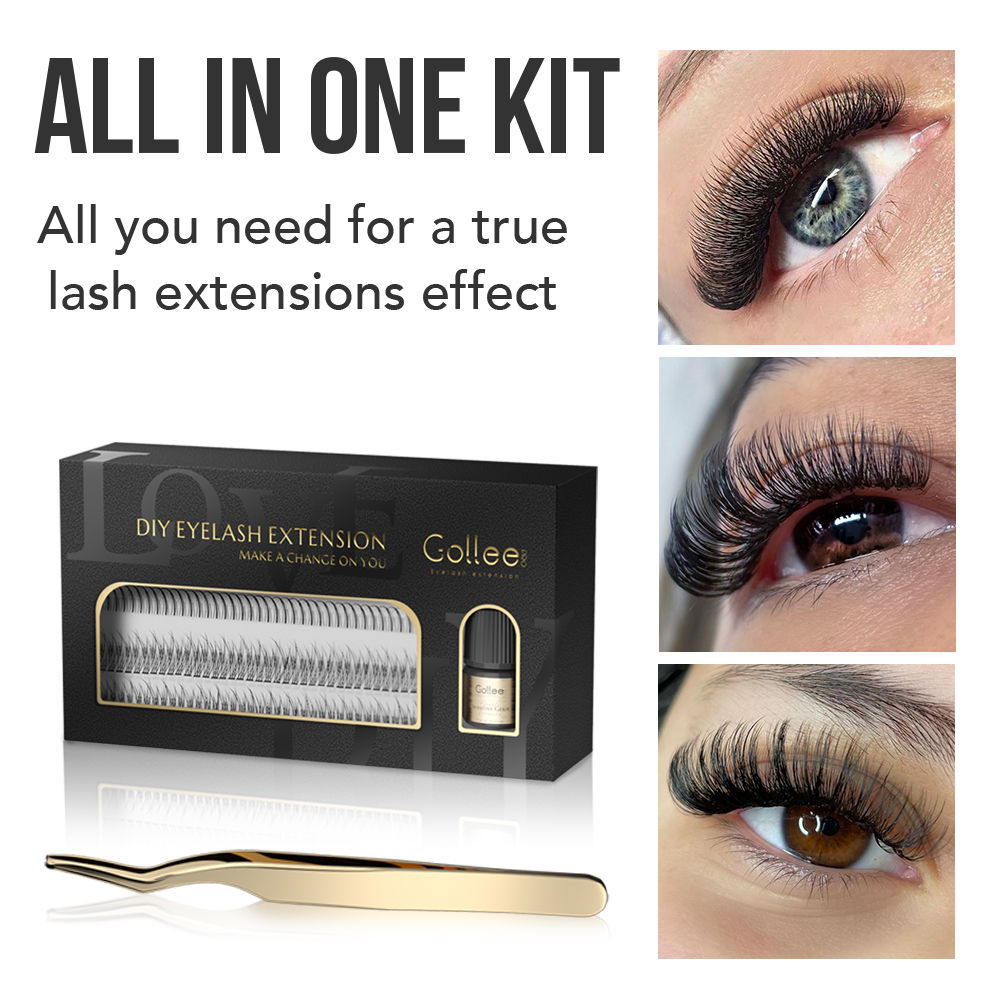 Gollee diy caixa de presente d - Eyelash Extension Open Eye avaliação e preço