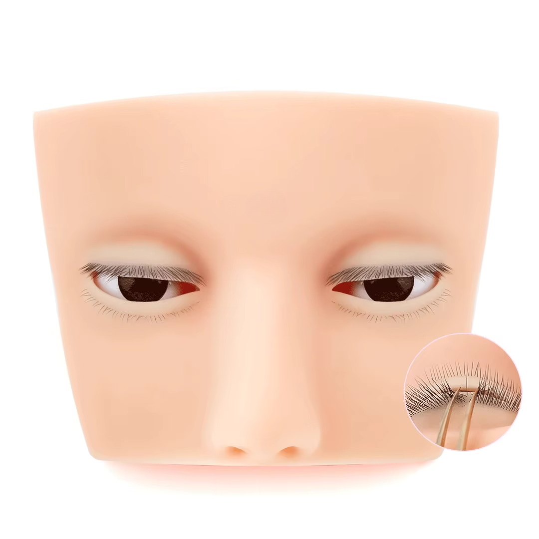 Mini manequim de 4 camadas par - Eyelash Extension Open Eye avaliação e preço