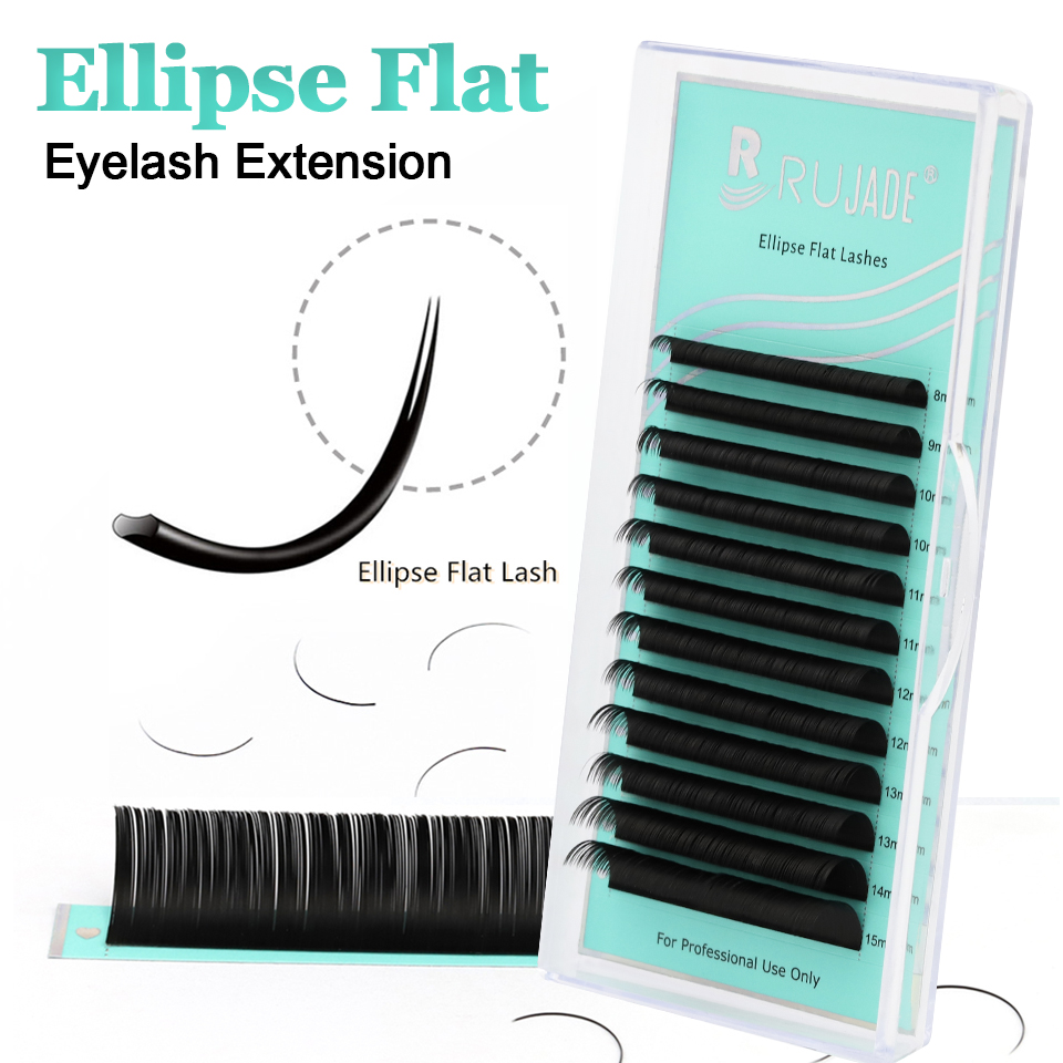 Cílios Postiços RUJADE Ellipse - Eyelash Extension C Curl avaliação e preço