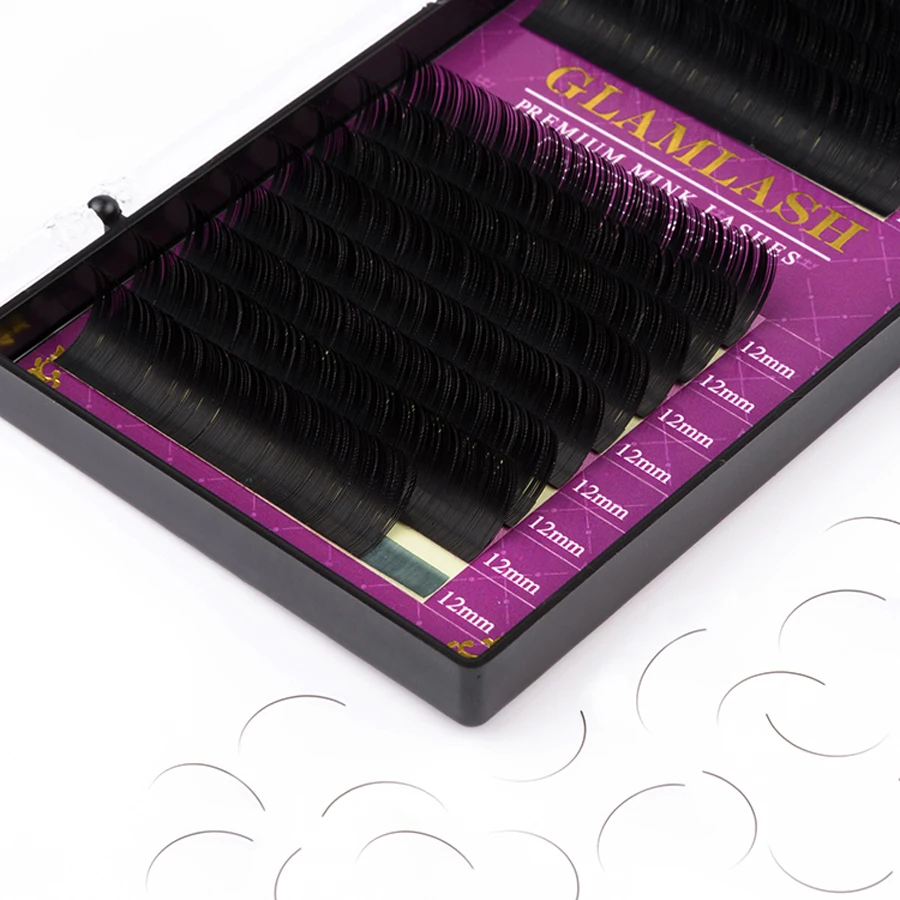 GLAMLASH atacado 16 linhas de  - Eyelash Extension Single Lash avaliação e preço