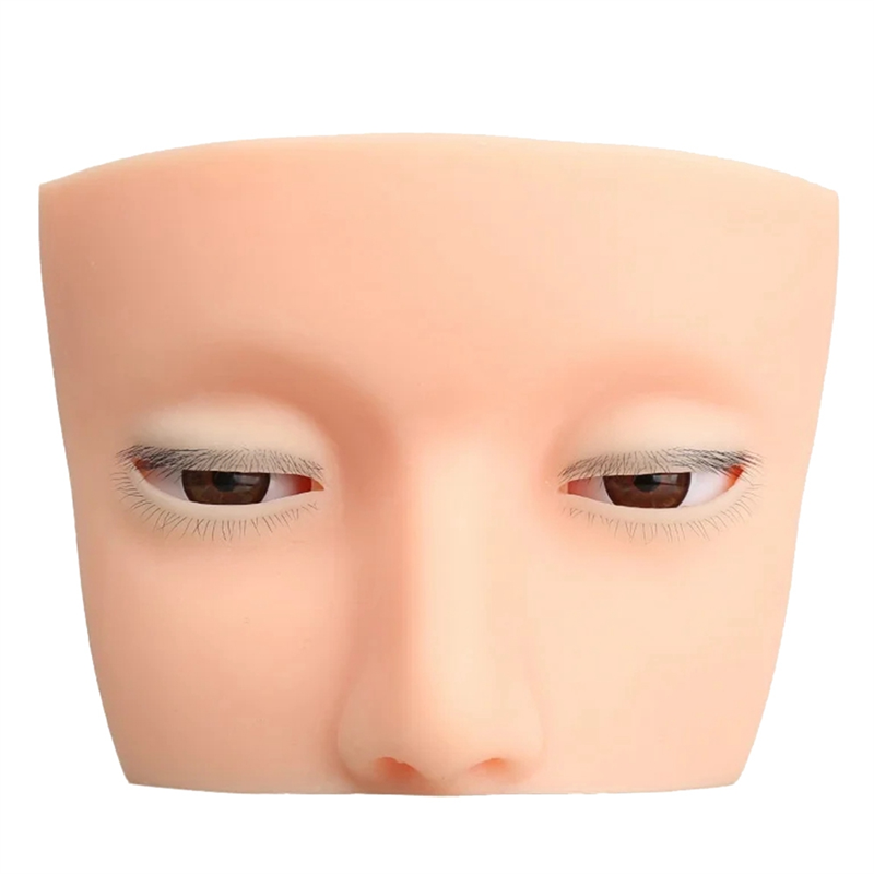 Nova cabeça de manequim real d - Eyelash Extension Open Eye avaliação e preço