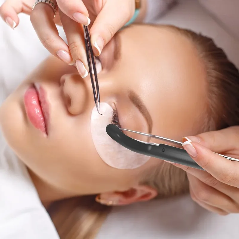 Nova Lâmpada UV para Cílios, P - Lash Extension Tweezers avaliação e preço